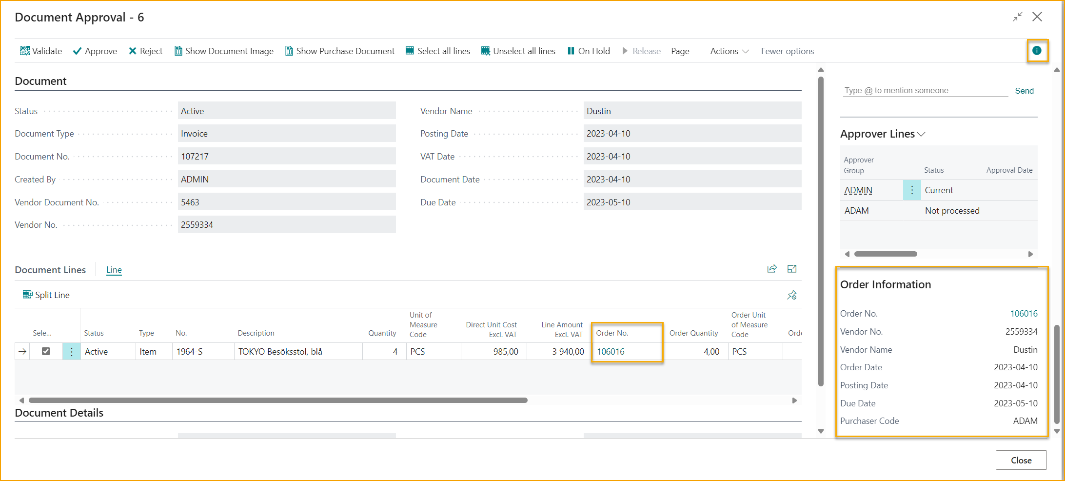 ExFlow Approval Documents