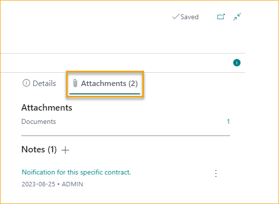 ExFlow Contract FactBox Attachments