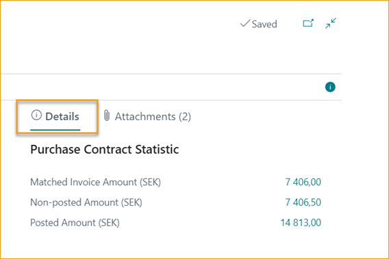 ExFlow Contract FactBox Details