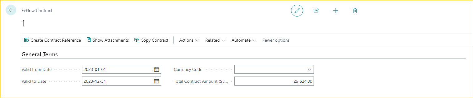 ExFlow Contract