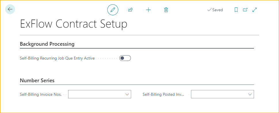 ExFlow Contract Setup