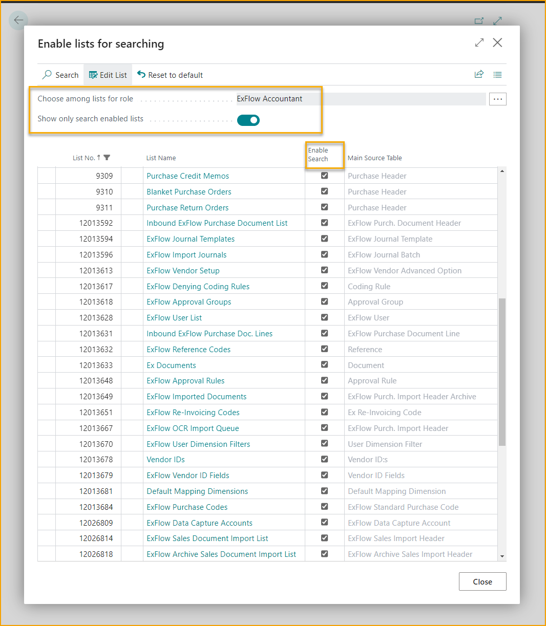 Data Search