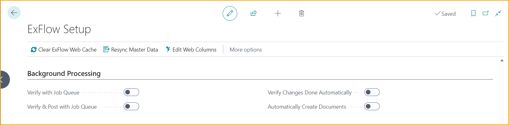 ExFlow Setup