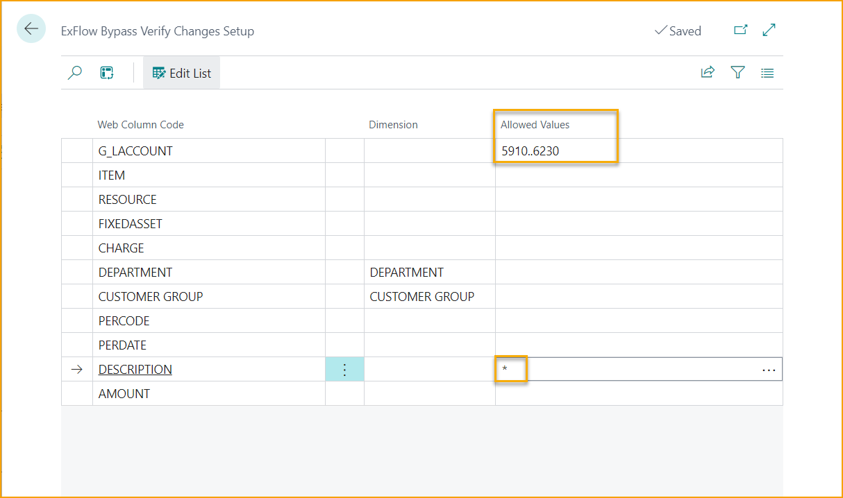 ExFlow Setup