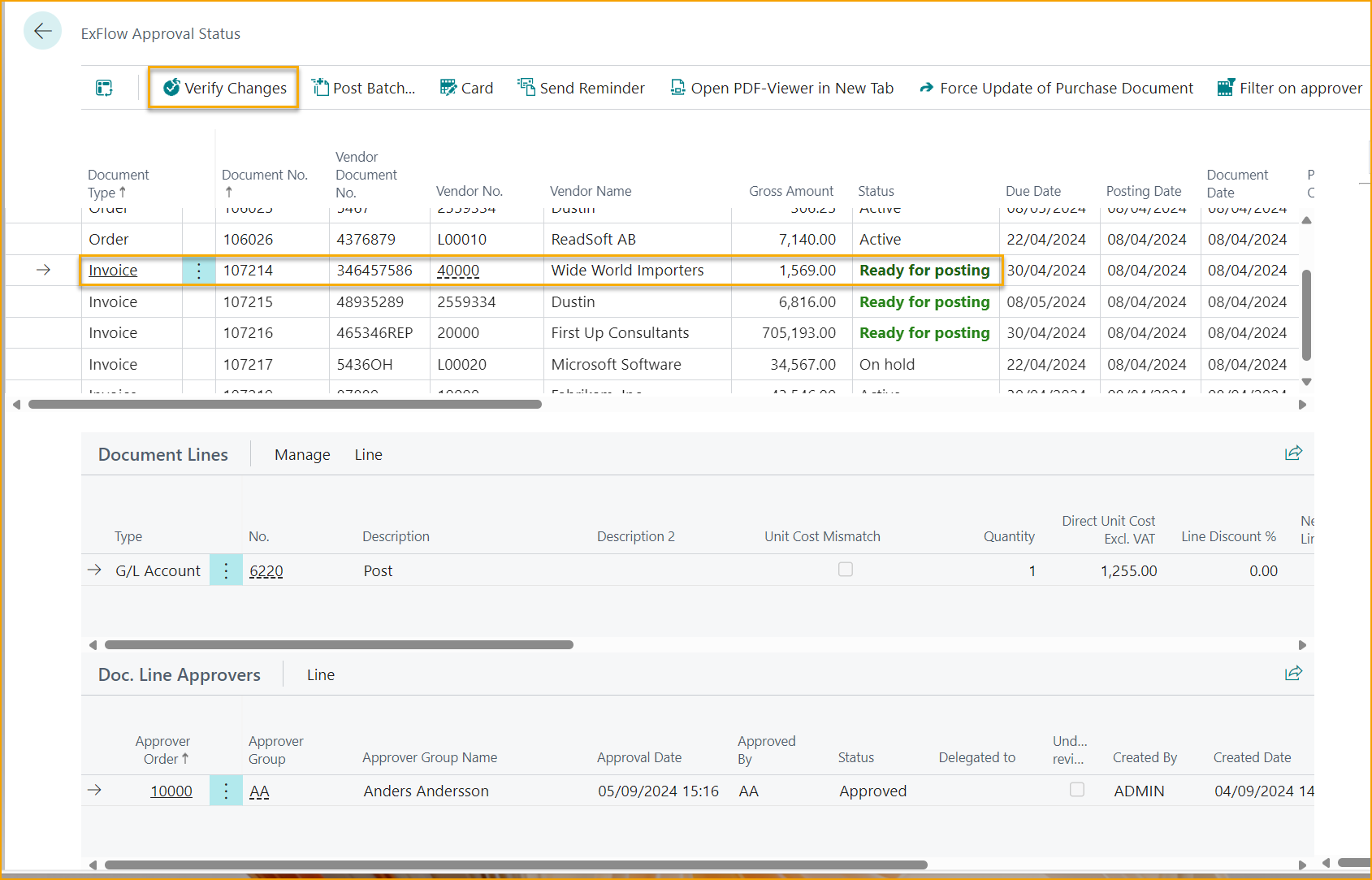 ExFlow Setup