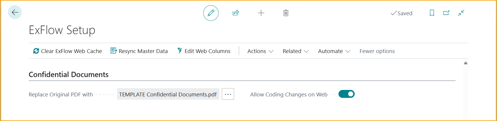 ExFlow Setup