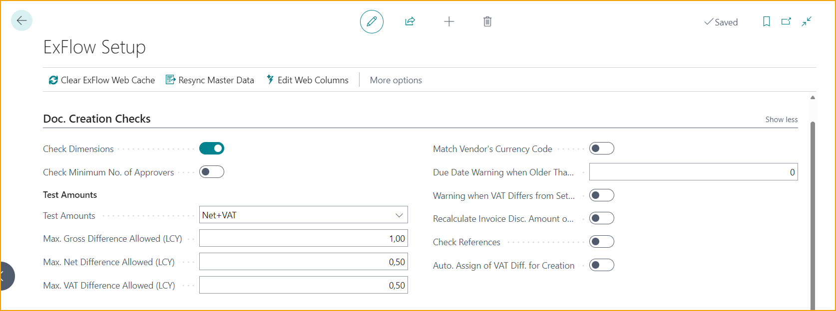 ExFlow Setup