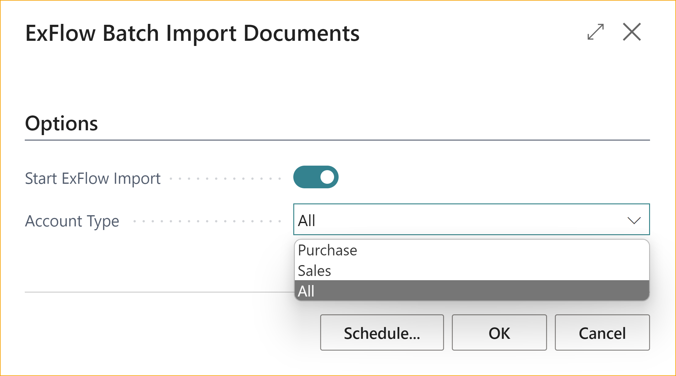 Report - ExFlow Batch Import Documents