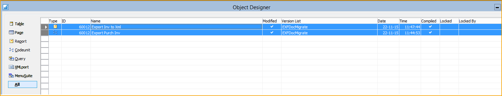 Upgrade and migrate ExFlow data