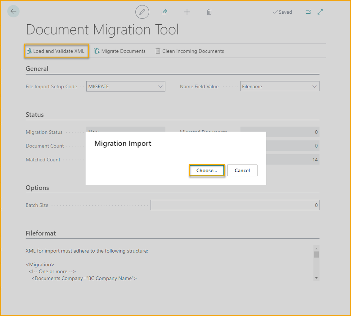 Upgrade and migrate ExFlow data