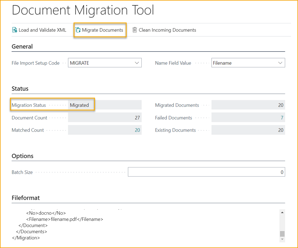 Upgrade and migrate ExFlow data