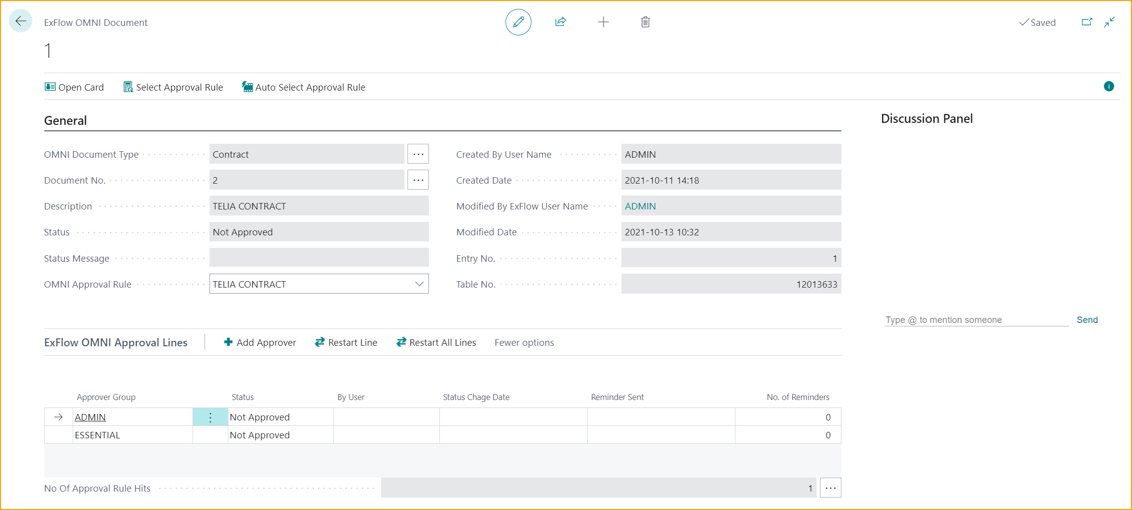 ExFlow OMNI Document