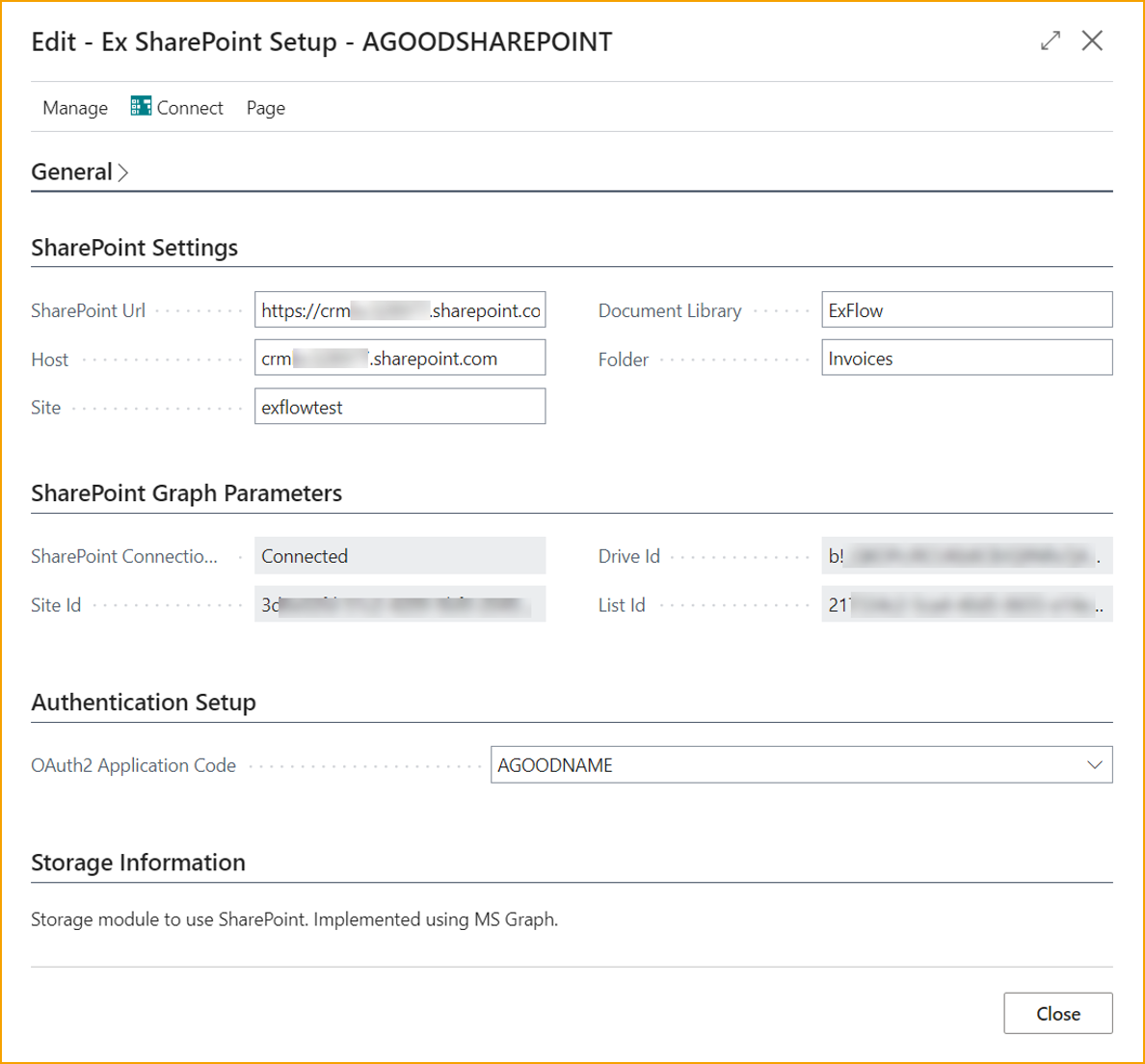 ExFlow SharePoint Setup