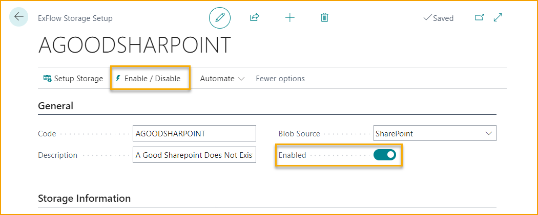 ExFlow SharePoint Setup