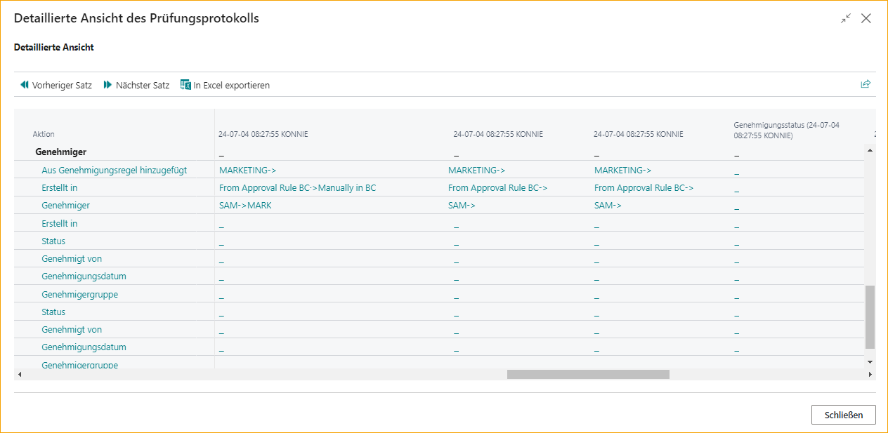 Audit-Log