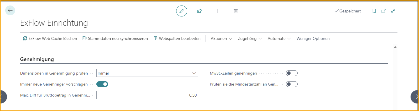 ExFlow Setup