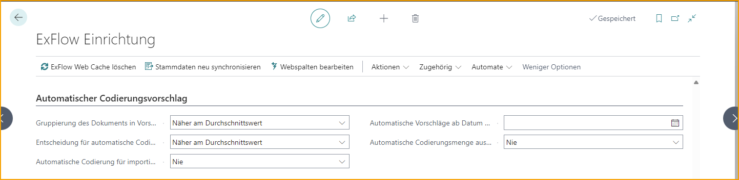 ExFlow Setup