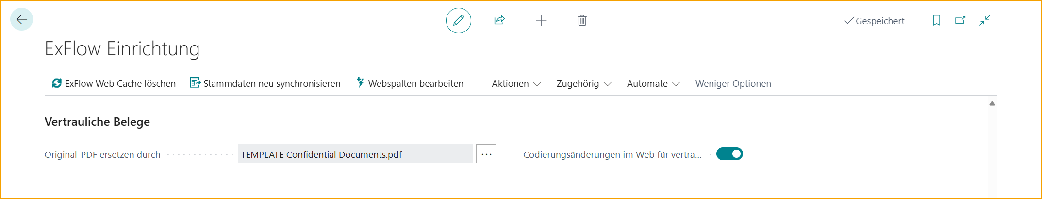 ExFlow Setup