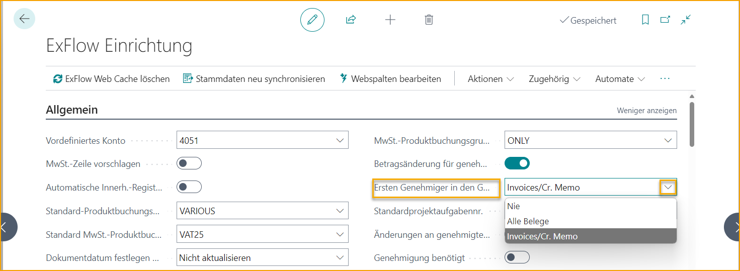 ExFlow Setup