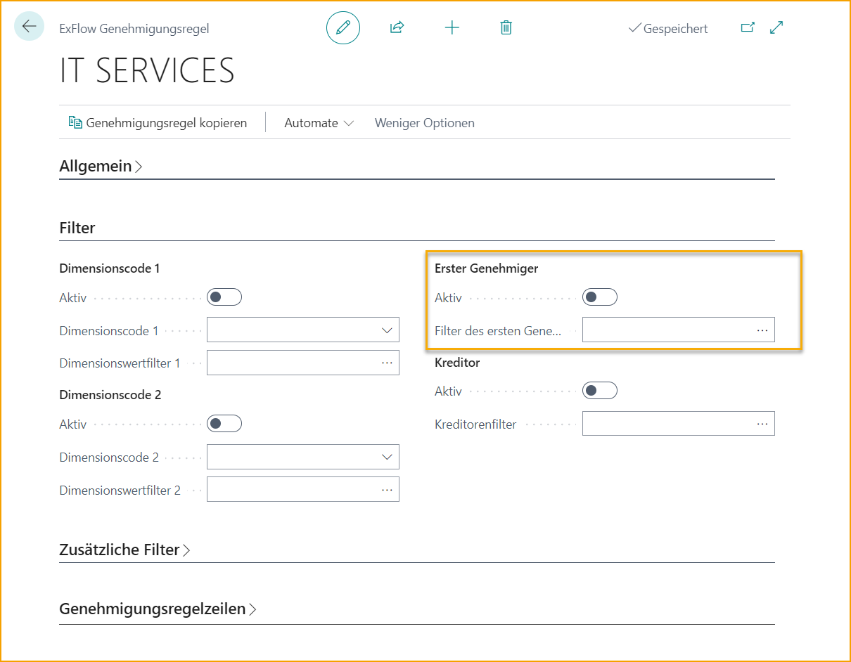 ExFlow Setup