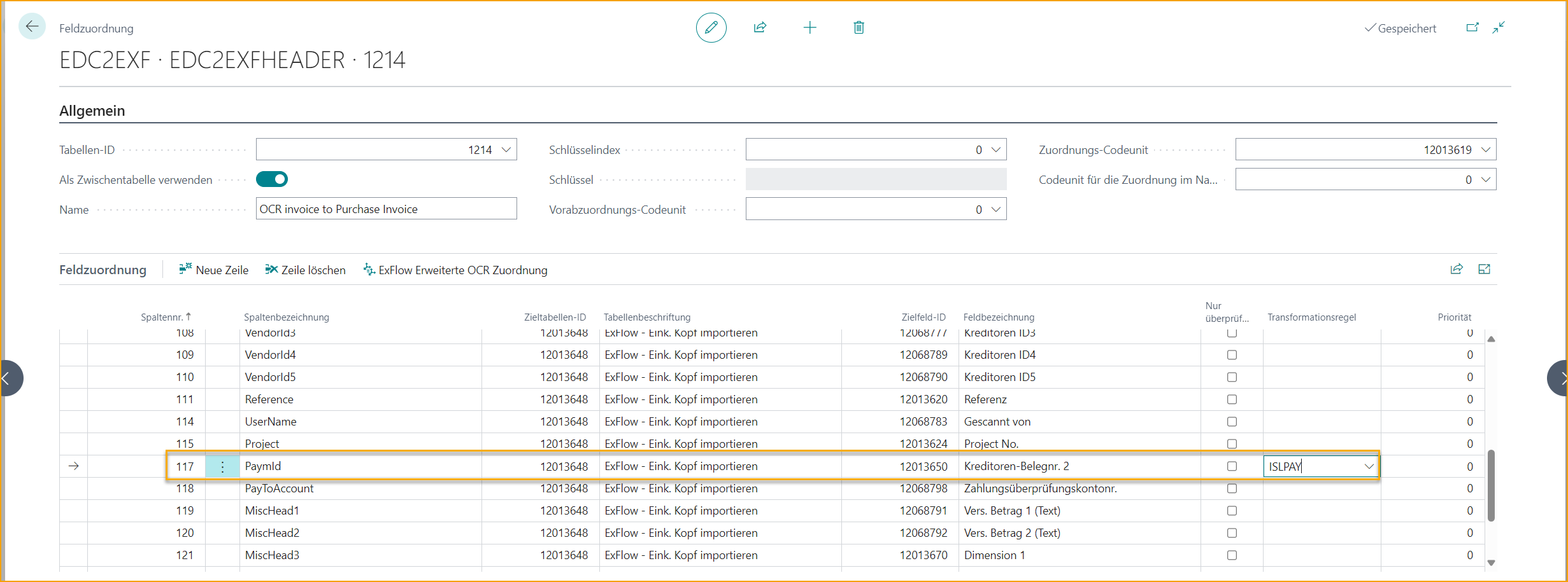 Data Exchange Definition - Islandic Localization