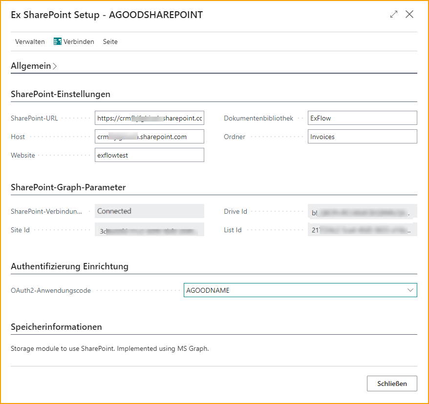 ExFlow SharePoint Setup